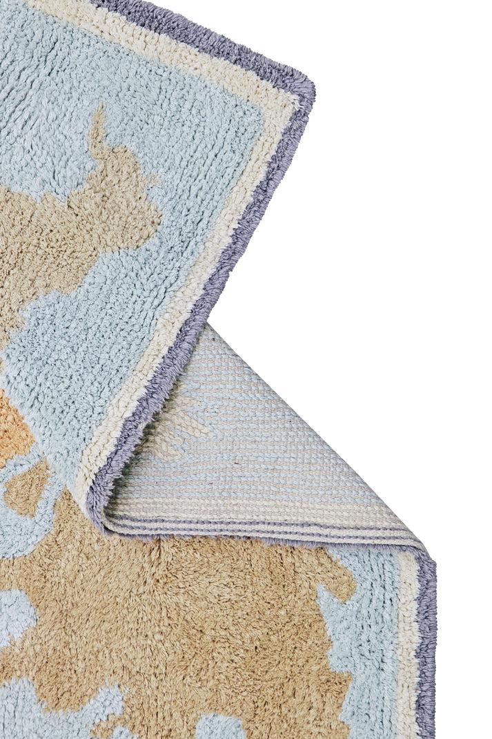 lorena canals ALFOMBRA LAVABLE MINI WORLDMAP Rebajas de fin de temporada
