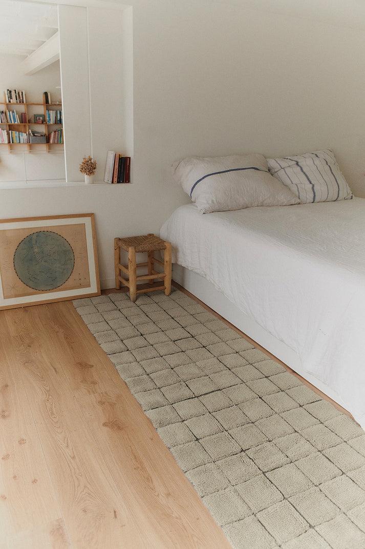 lorena canals ALFOMBRA DE LANA MOSAIC SANDSTONE En oferta