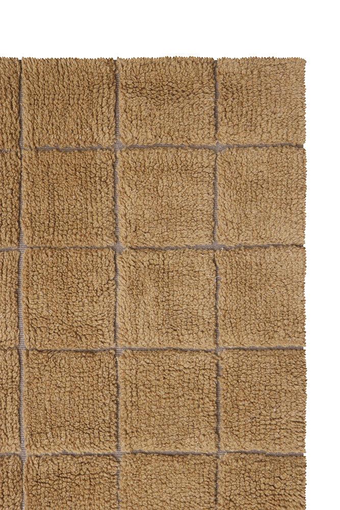 lorena canals ALFOMBRA DE LANA DE PASILLO MOSAIC OCHRE Rebajas baratas