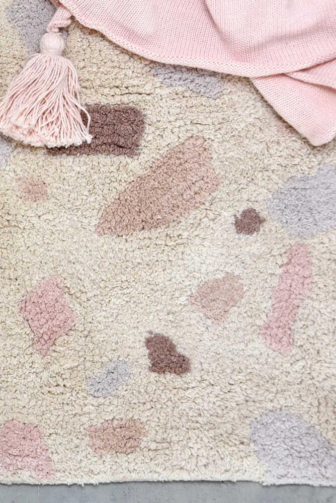lorena canals ALFOMBRA LAVABLE TERRAZZO MOONSTONE ÚLTIMAS EDICIONES