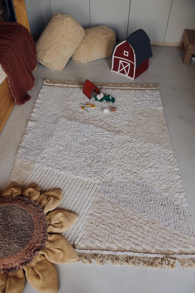 lorena canals ALFOMBRA DE JUEGO LAVABLE FARM FIELDS Promoción por tiempo limitado