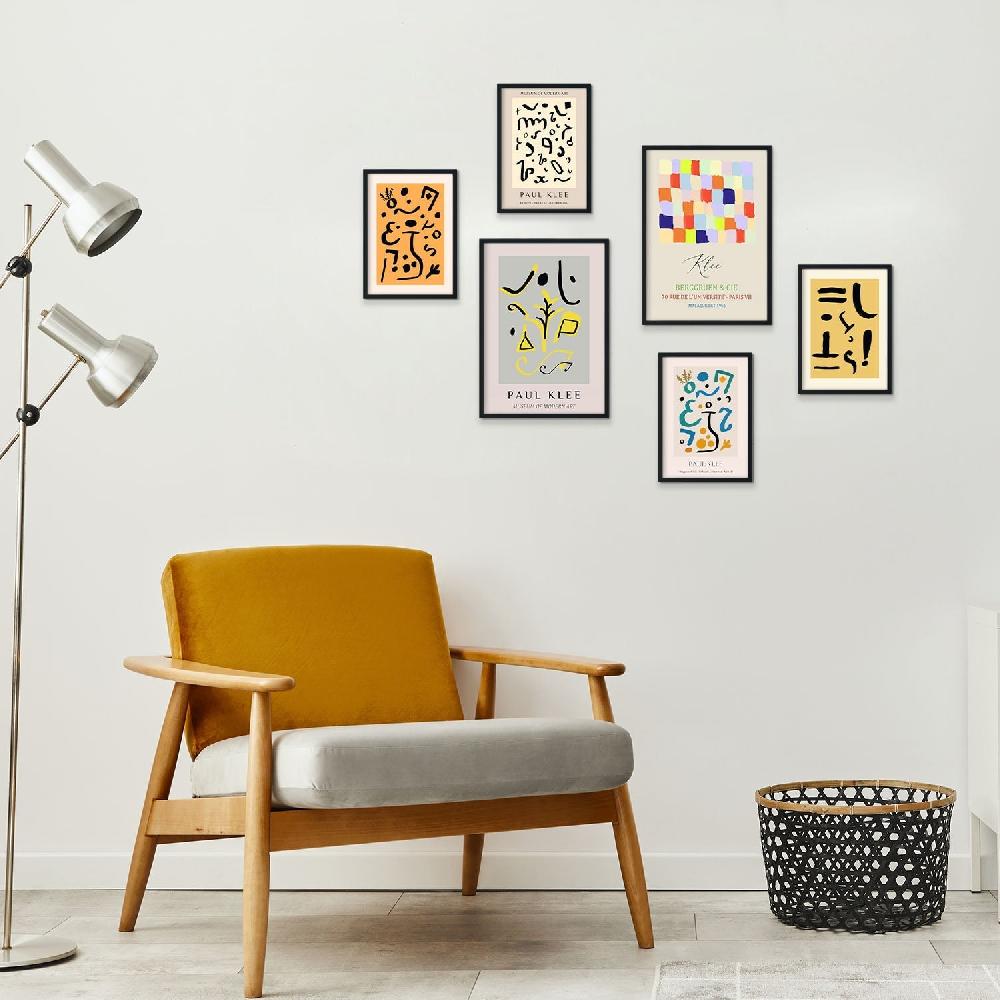 nacnic Set de 6 láminas de Paul Klee