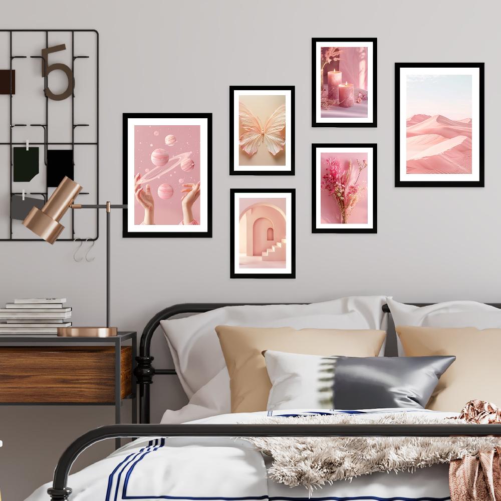 nacnic Composicion rosa pastel Tienda