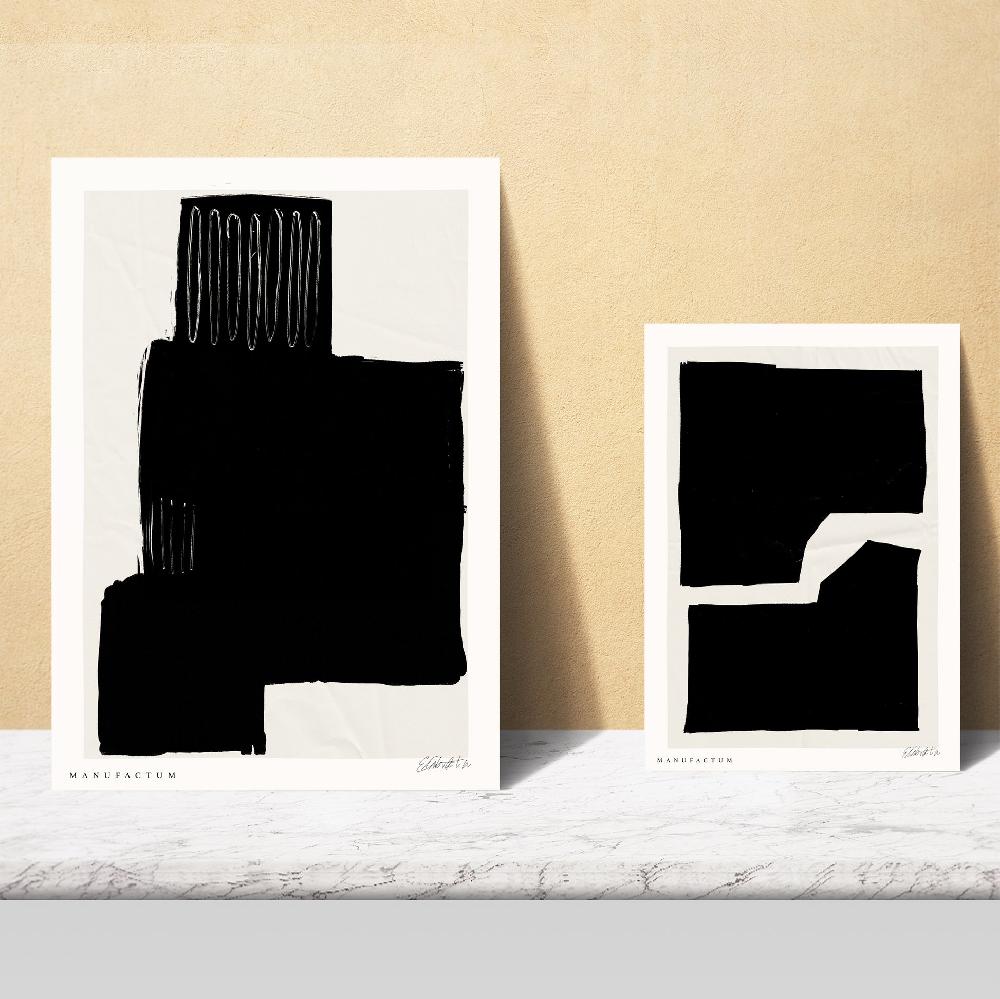 nacnic Arte en tinta japonesa. Blanco y negro Último día