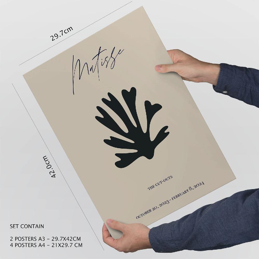 nacnic Set de 6 láminas de Exposición con estética collage Envío internacional gratuito