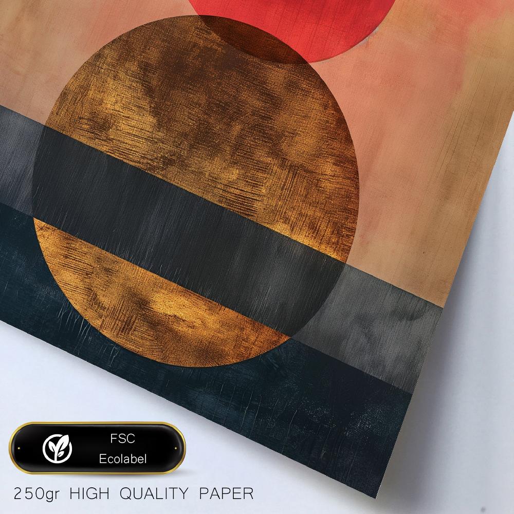 nacnic abstracto lunas doradas Precios de Black Friday