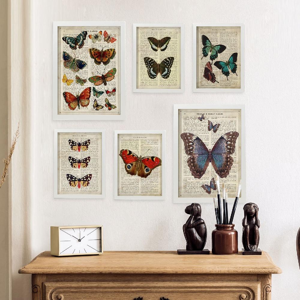 nacnic Láminas Nacnic Mariposas para Dormitorio Devoluciones gratuitas