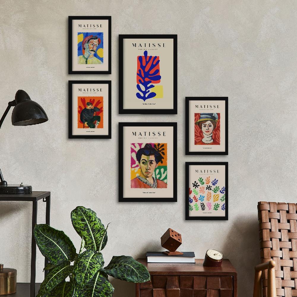 nacnic Laminas de Henri Matisse. Retratos. Arte Abstracto Fauvismo Rebajas de fábrica