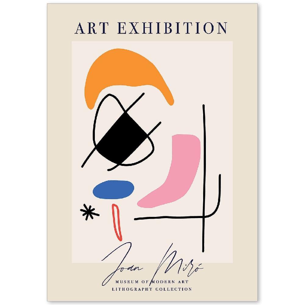 nacnic Lamina Artística Surrealista de Joan Miro 9
