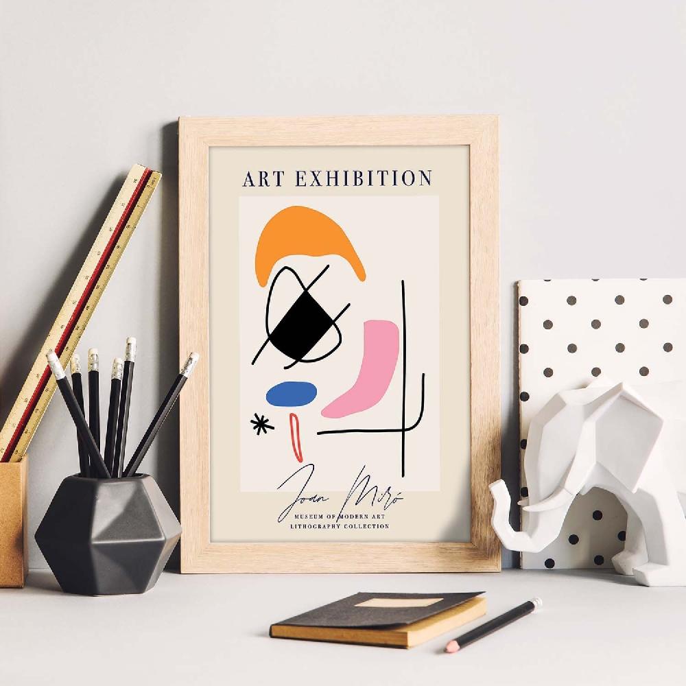 nacnic Lamina Artística Surrealista de Joan Miro 9 Mejor oferta
