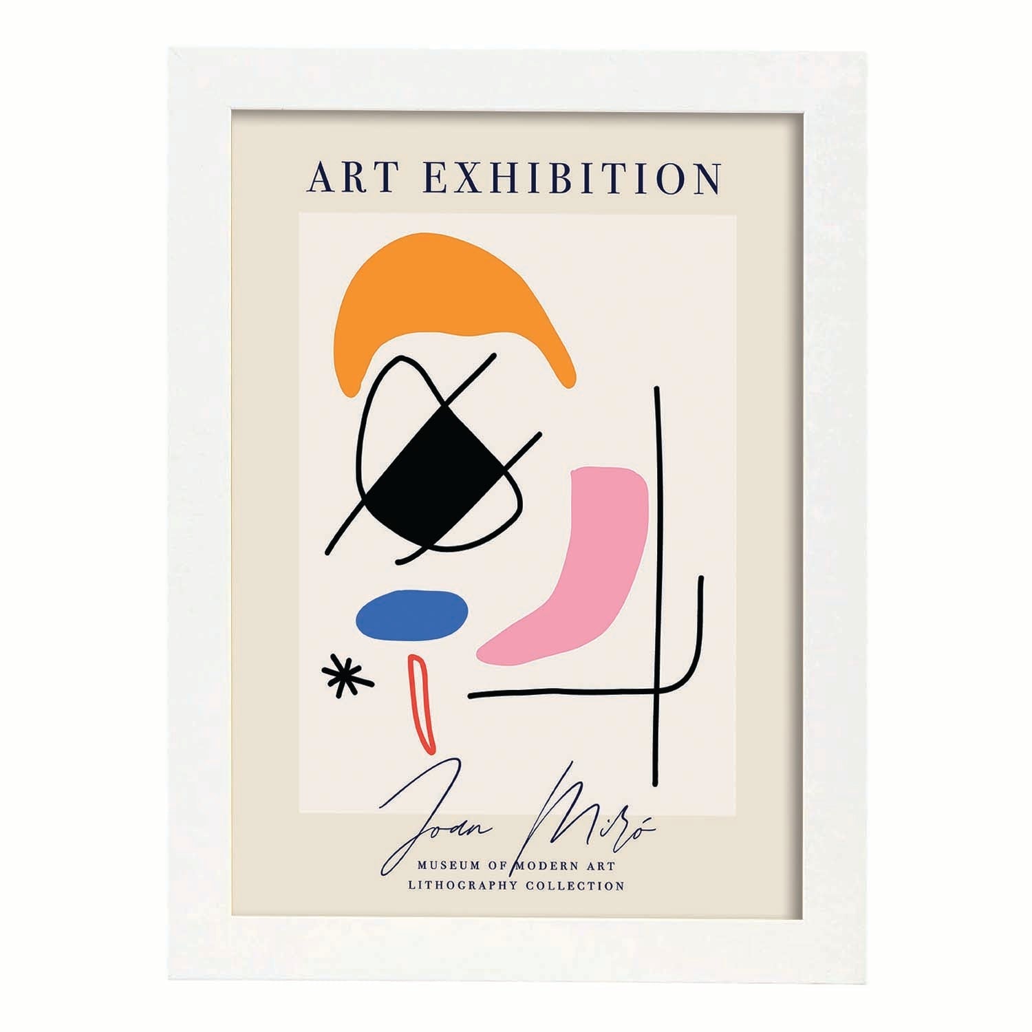nacnic Lamina Artística Surrealista de Joan Miro 9 Mejor oferta