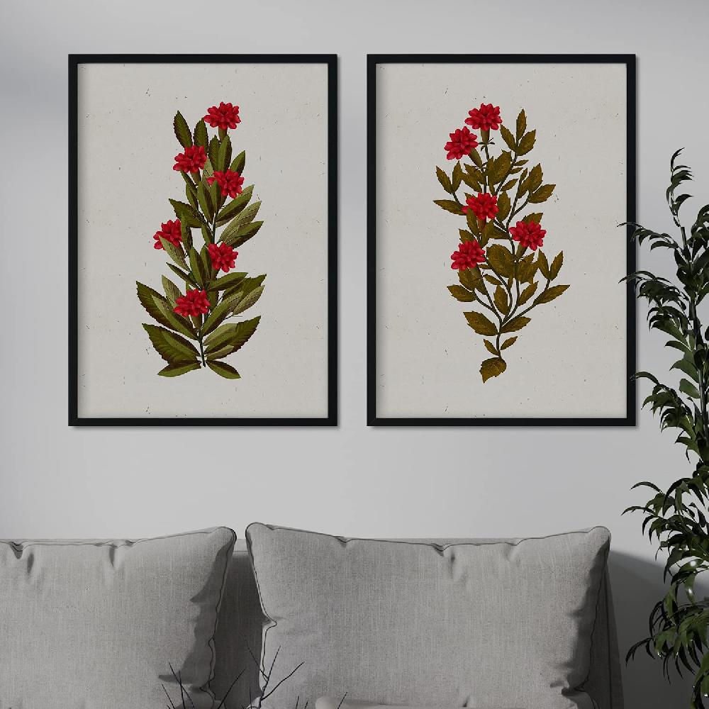 nacnic Lámina Vintage de Arbusto 15 Oferta exclusiva