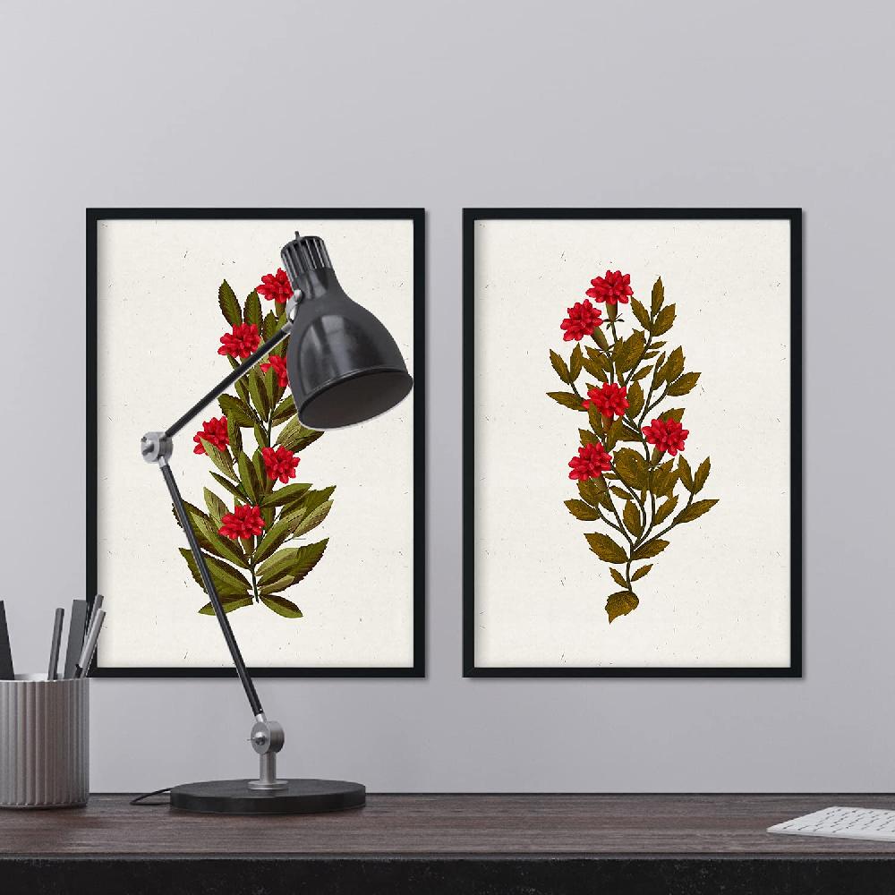 nacnic Lámina Vintage de Arbusto 15 Oferta exclusiva
