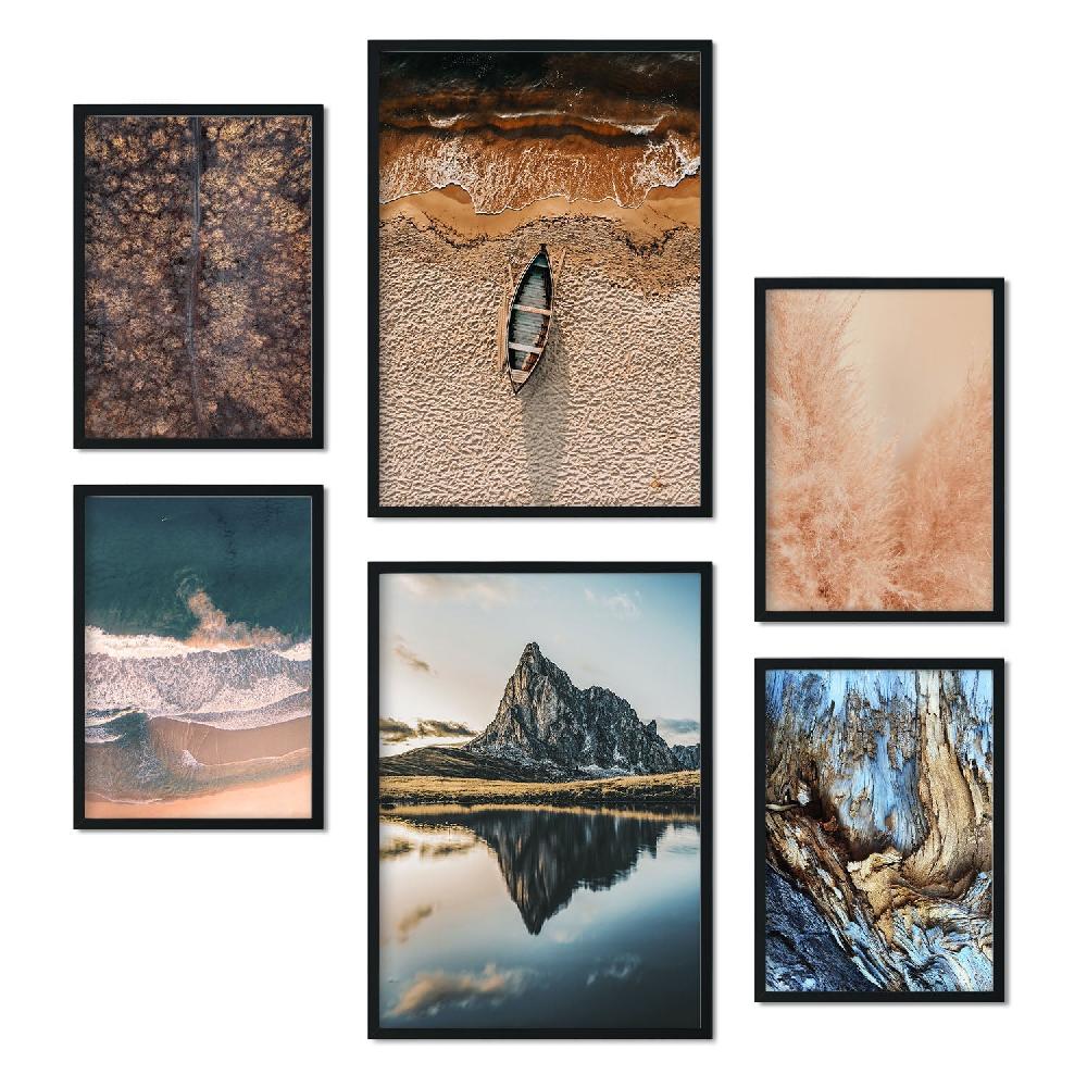 nacnic Conjunto 6 Láminas de Paisajes Fotográficos de Croacia Descuento por venta flash