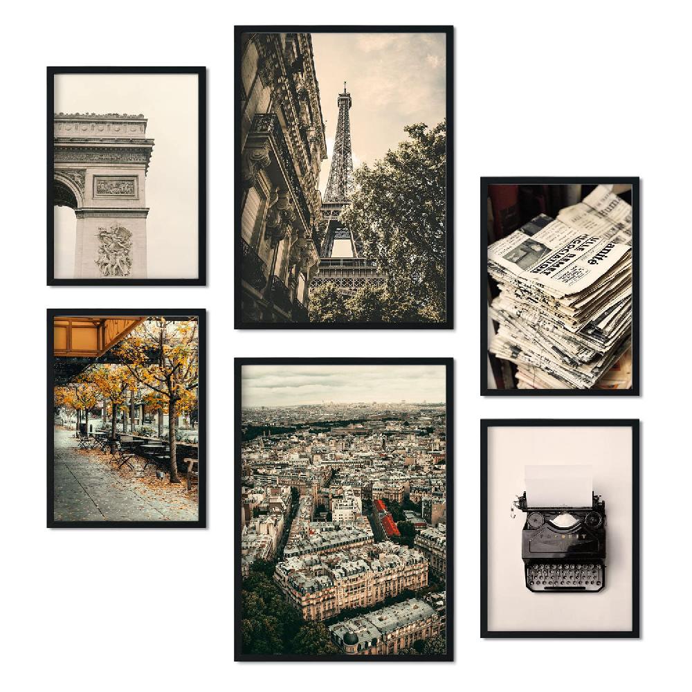 nacnic Láminas Fotográficas Vintage de París Ventas relámpago