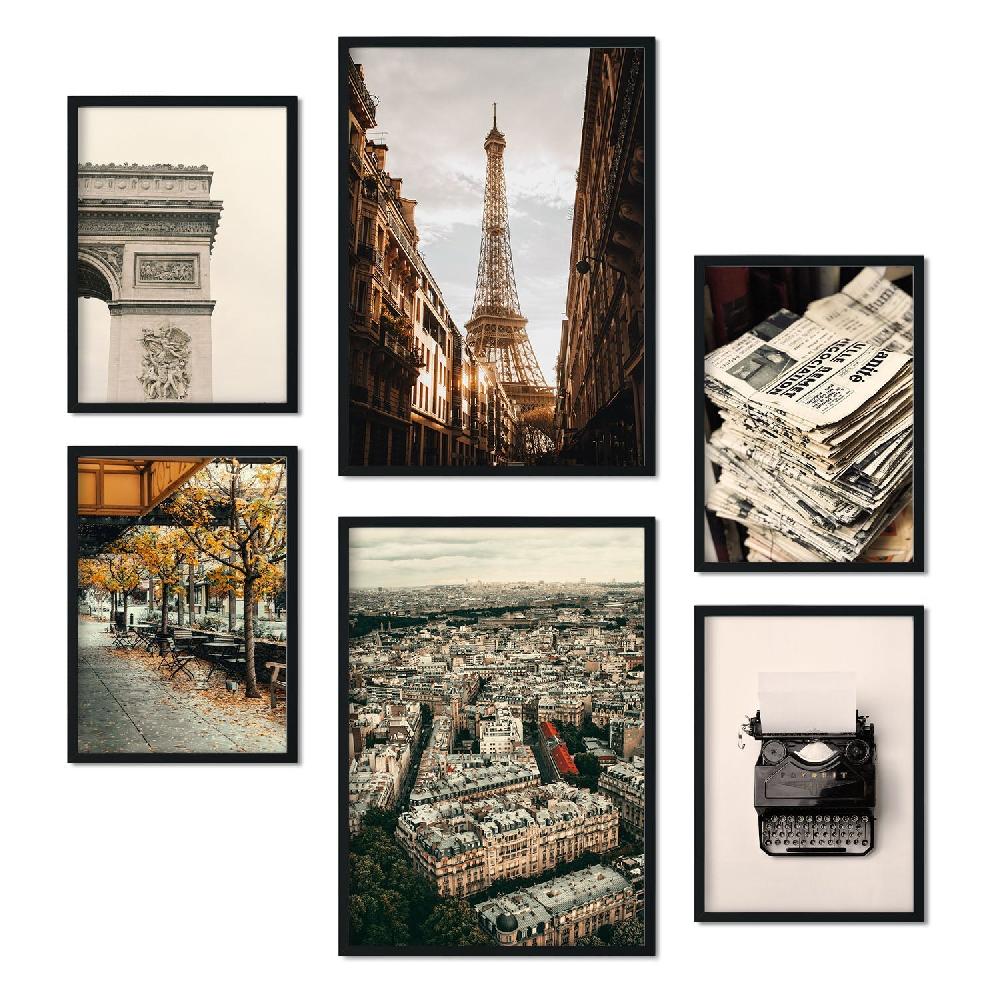 nacnic Láminas Fotográficas Vintage de París Ventas relámpago