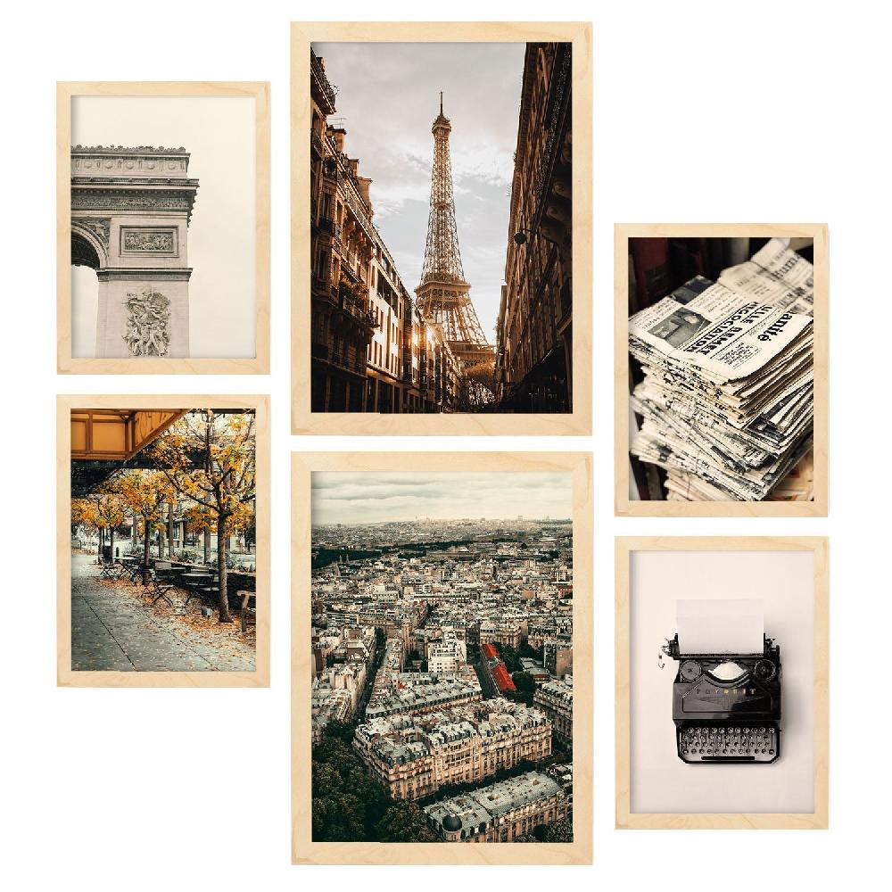 nacnic Láminas Fotográficas Vintage de París Ventas relámpago