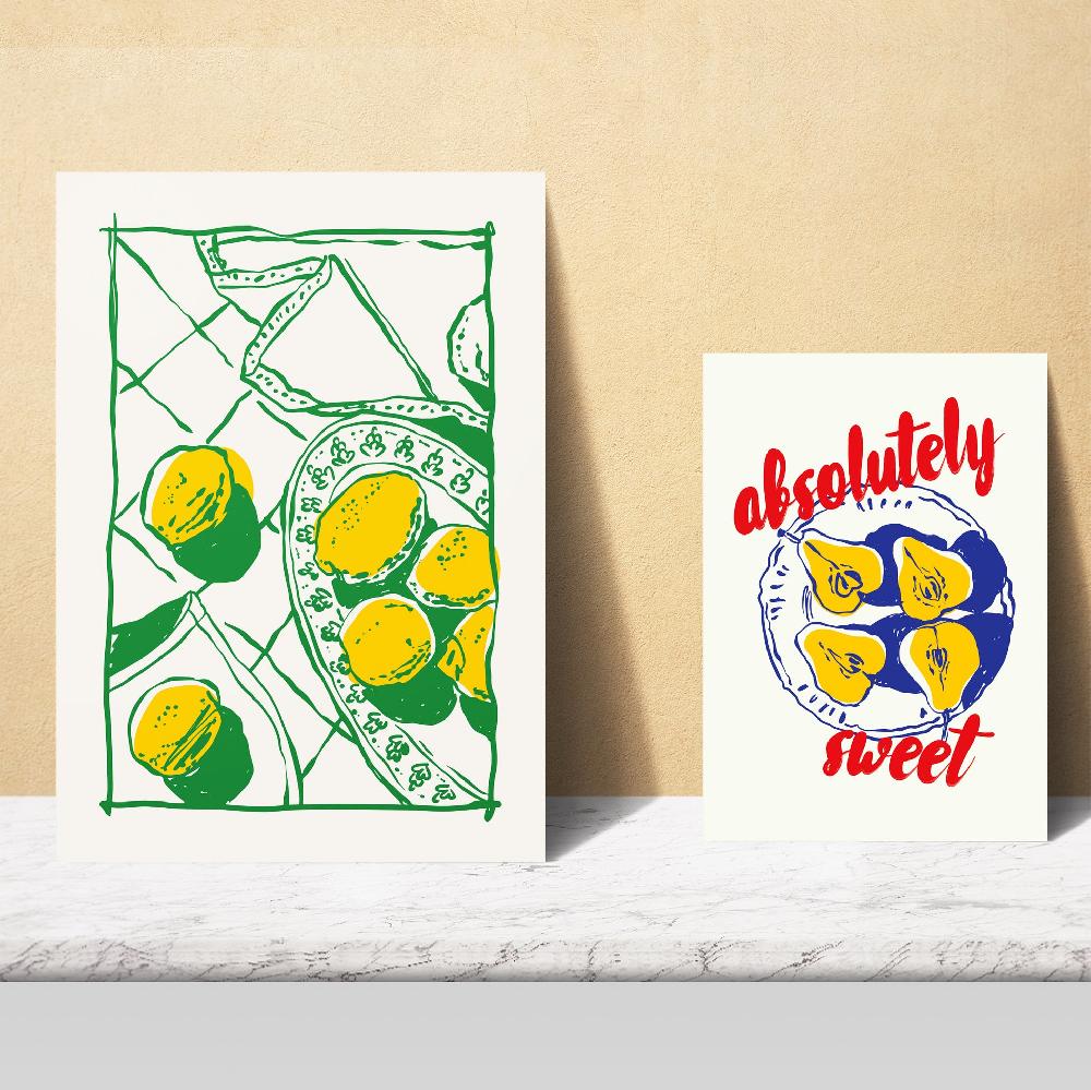 nacnic Ilustraciones de alimentos y comida mediterranea Rebajas top