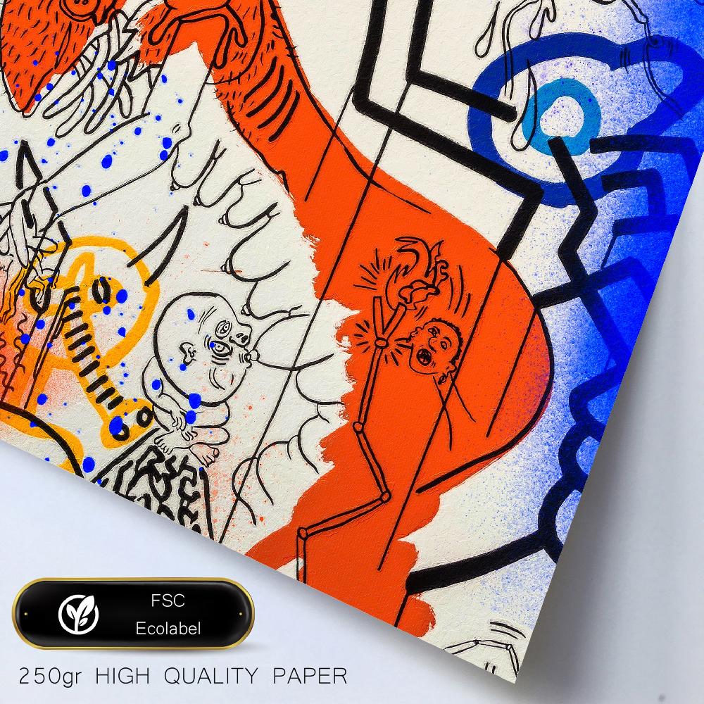 nacnic Iconic Keith Haring Pop Art ÚLTIMAS EDICIONES
