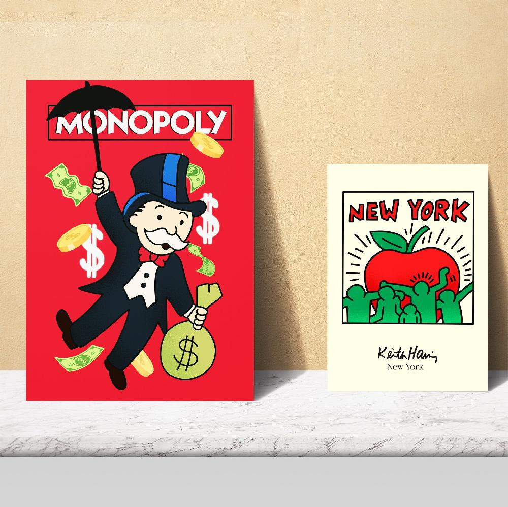 nacnic Iconic Andy Warhol New York Dollar Precio de fábrica