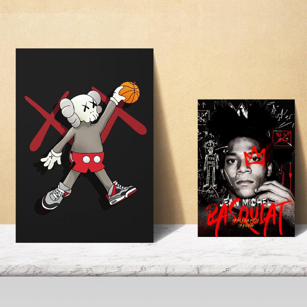 nacnic Lámina Grafiti Pop King James Jordan Nike Basquiat Kobie Promoción por tiempo limitado