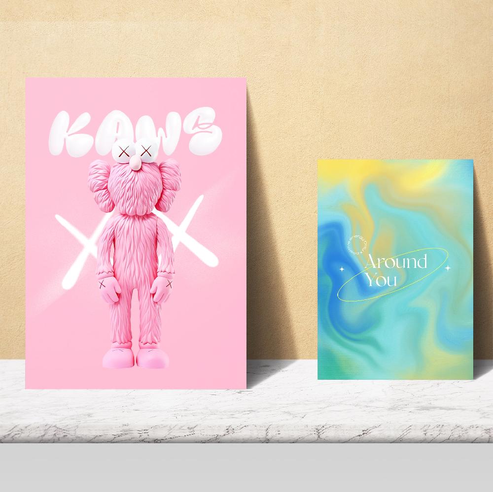 nacnic Iconic Frida Van Gogh Pop Art Promoción trimestral