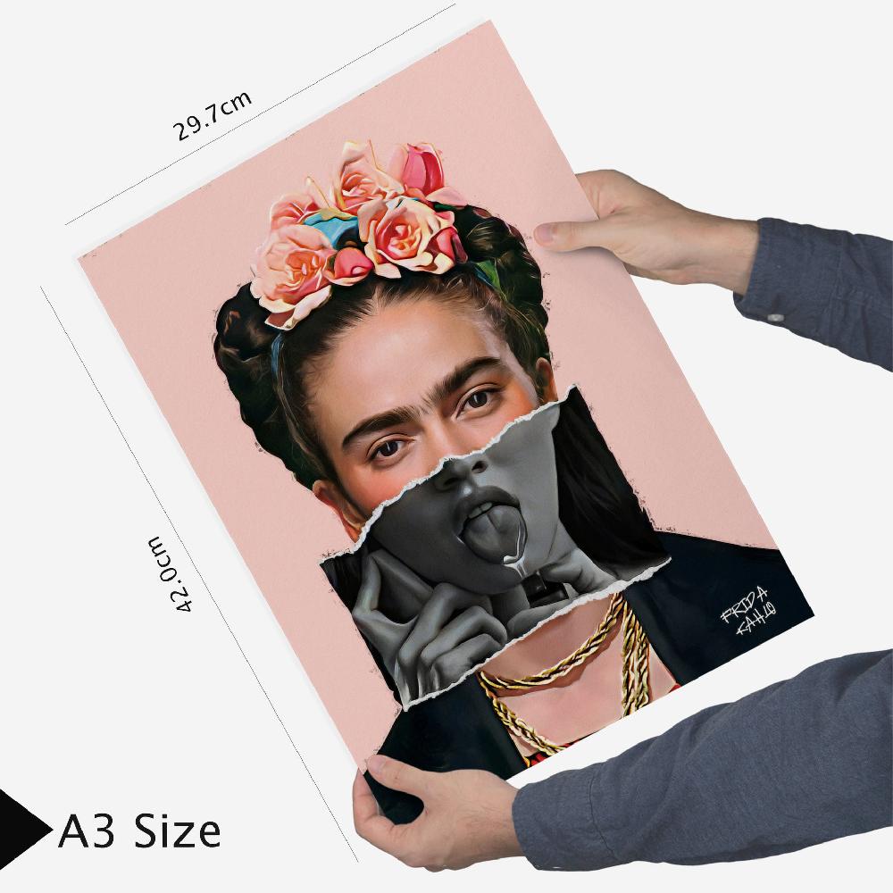 nacnic Iconic Frida Van Gogh Pop Art Promoción trimestral