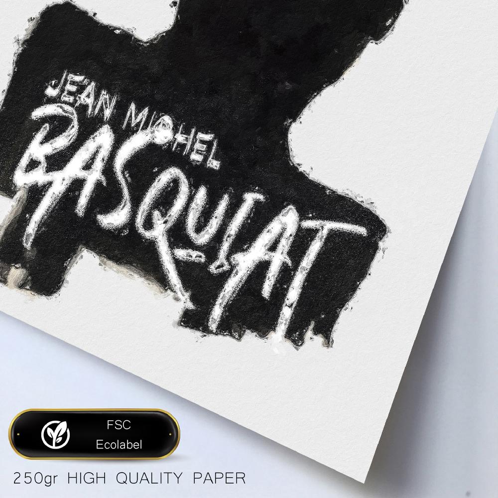 nacnic Iconic Basquiat Graffiti Pop Art Grandes descuentos