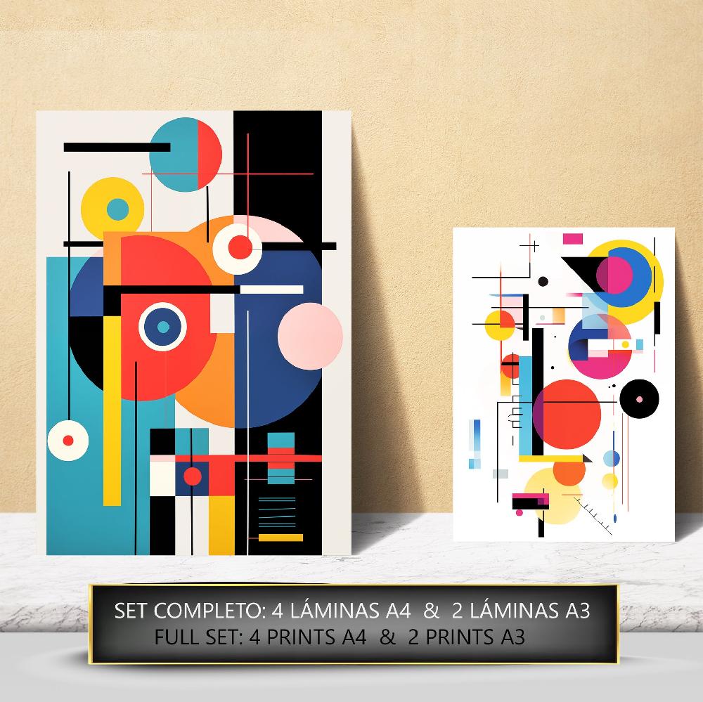 nacnic Bauhaus Rojo Azul Amarillo Negro Ahorra y exporta