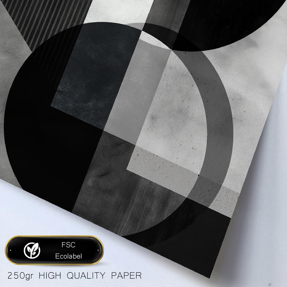 nacnic Bauhaus Blanco Negro Gris Precios de Black Friday