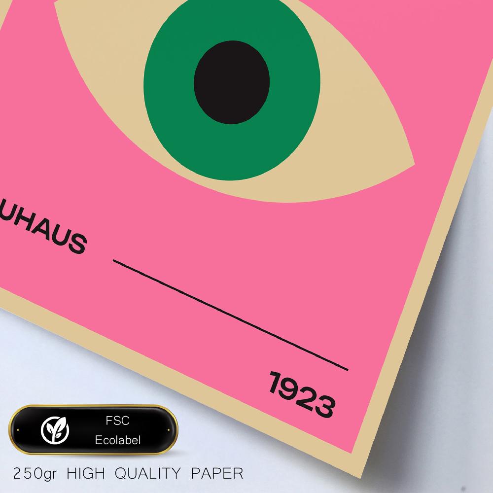nacnic Geometrico Bauhaus formas y ojos Precio ultrabajo