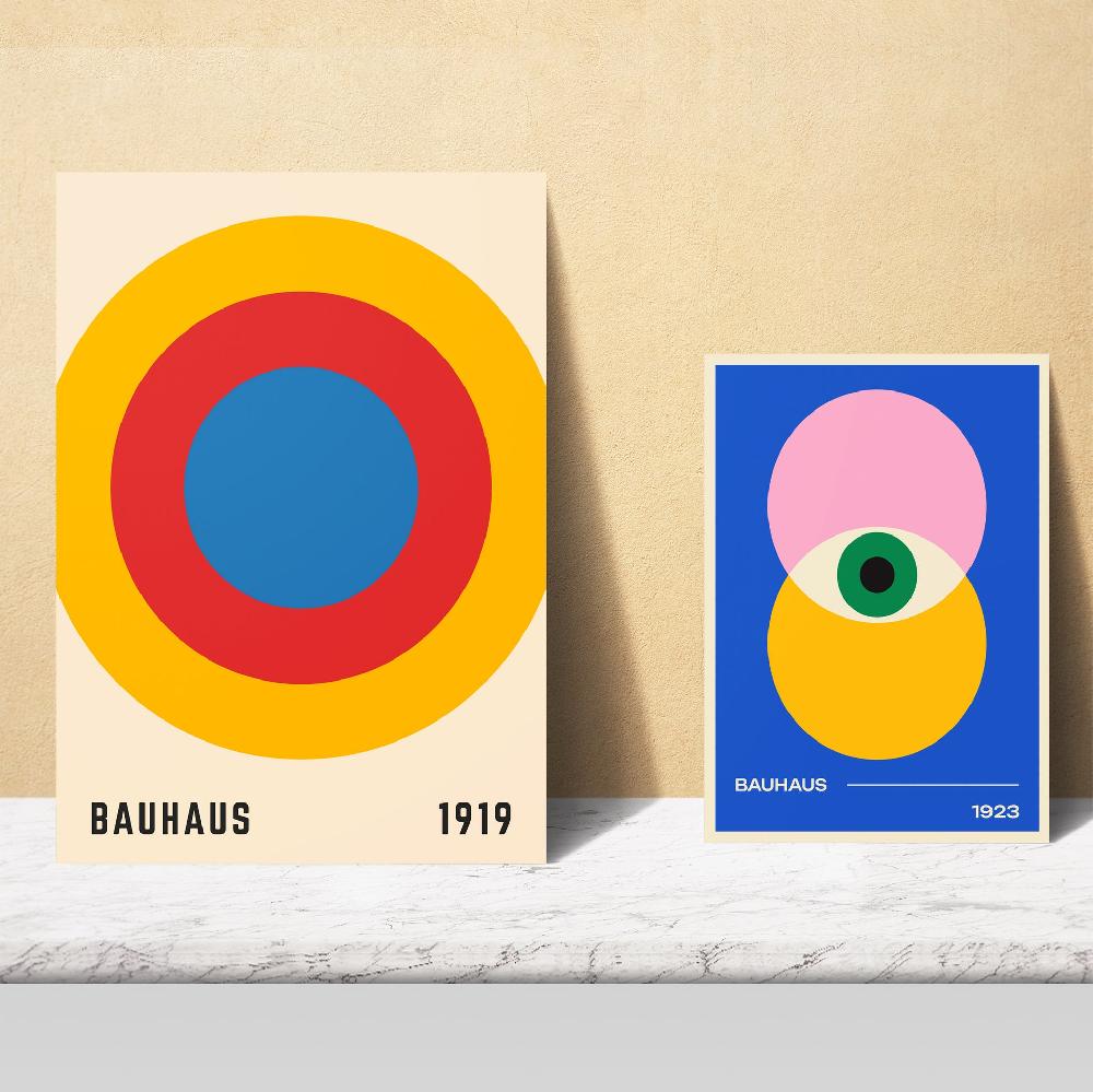 nacnic Geometrico Bauhaus formas y ojos Precio ultrabajo