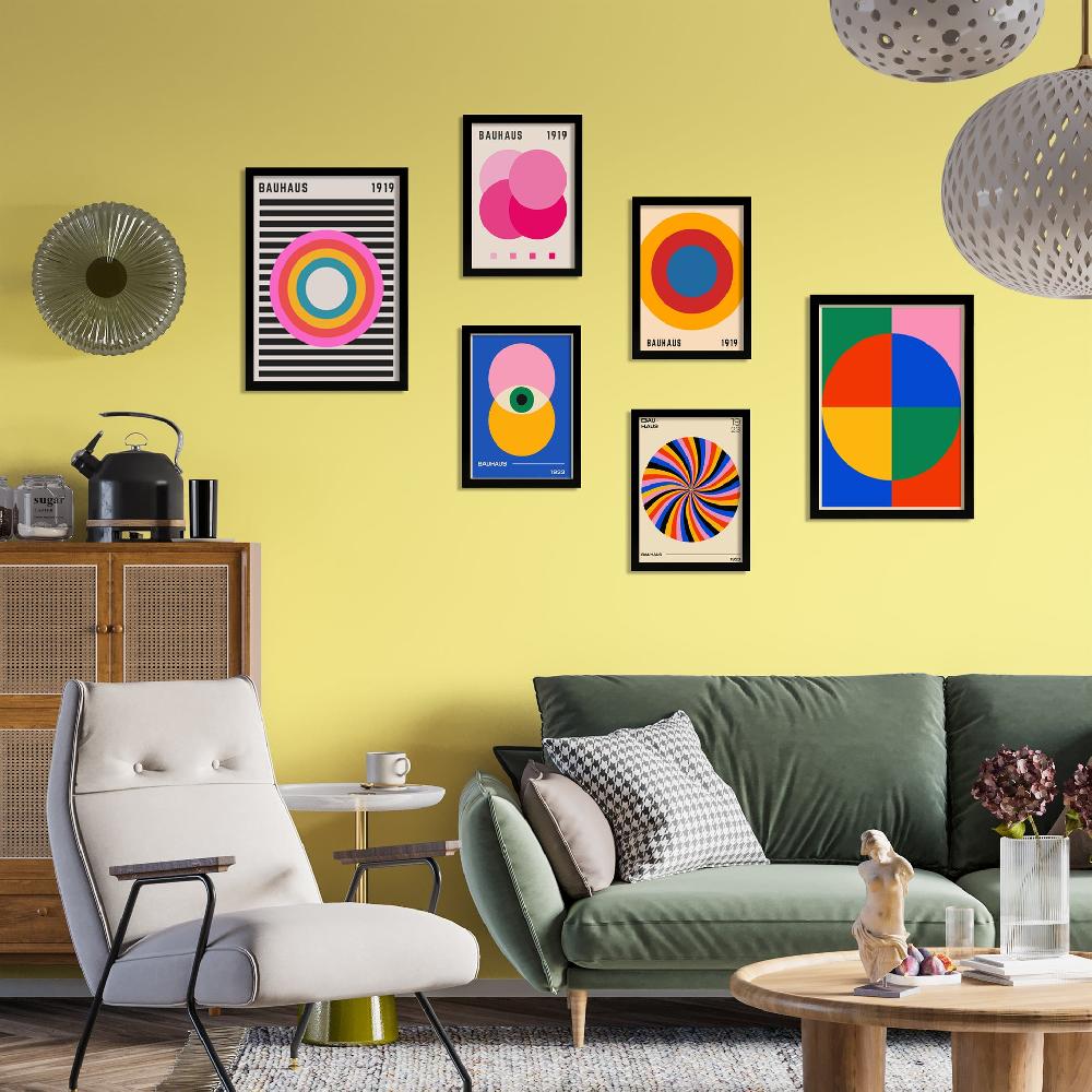 nacnic Formas Geometricas Bauhaus colores llamativos