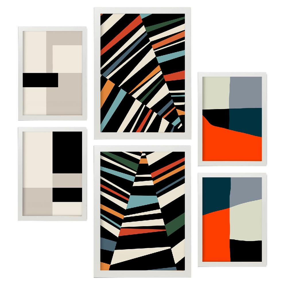 nacnic Conjunto de 6 Láminas de Arte Pastiche Nacnic Rebajas baratas