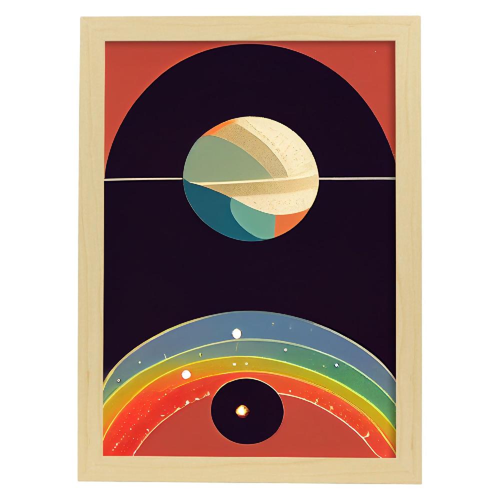 nacnic Lámina Abstracta Interplanetaria Nacnic Liquidación