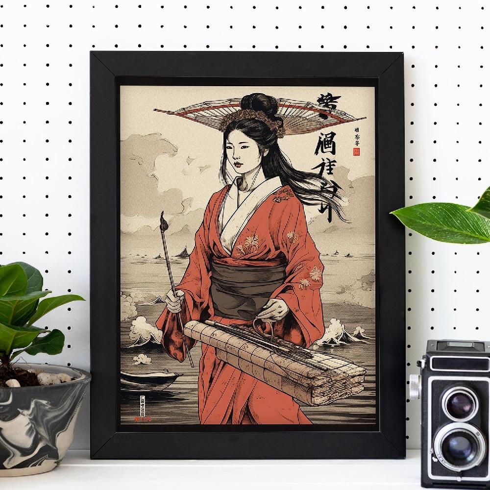 nacnic Lámina de Arte Pirata Estilo Japonés Michaeld Envío internacional gratuito