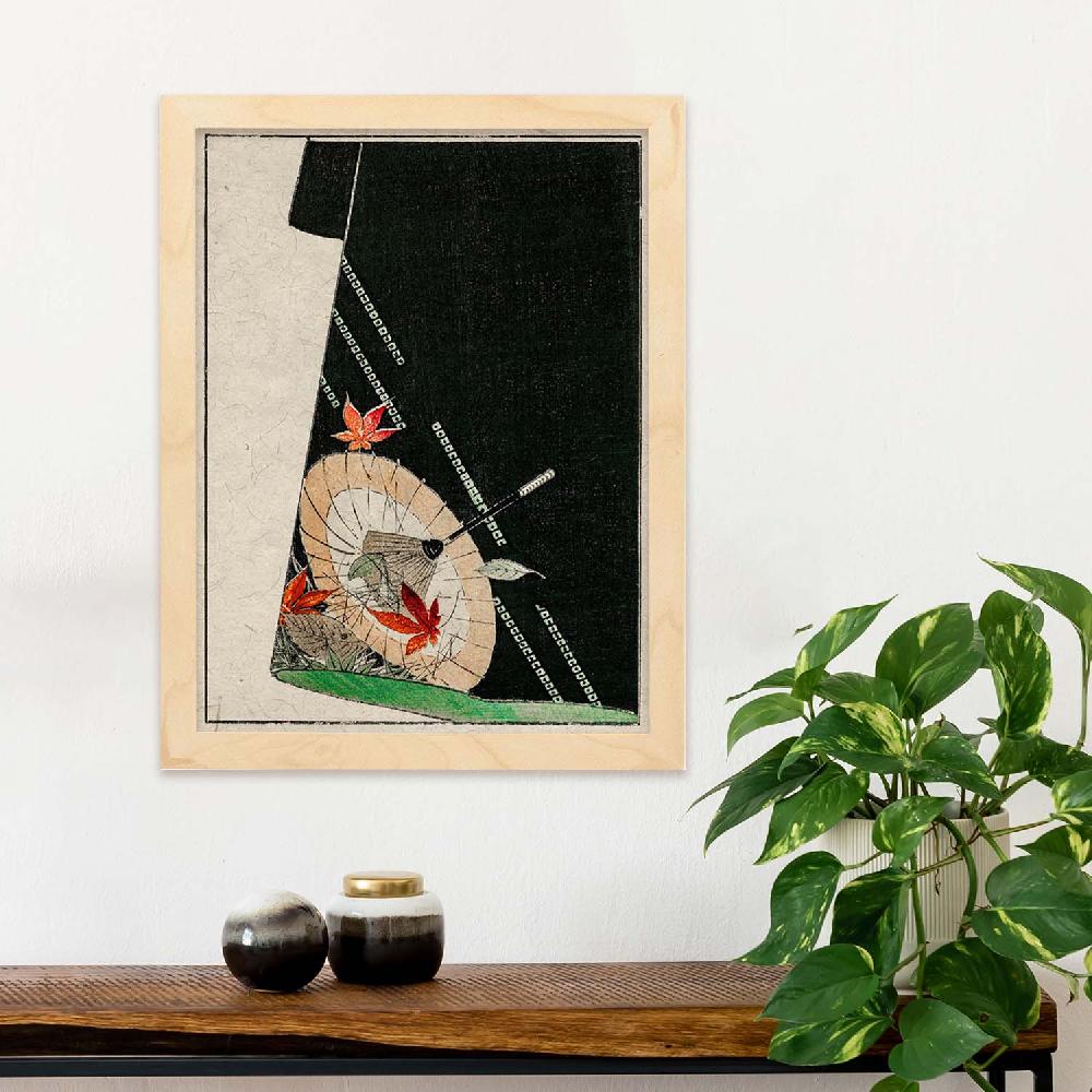 nacnic Lámina Vintage Japonesa Shin 31 de Shin Bijutsukai Ahorra y exporta