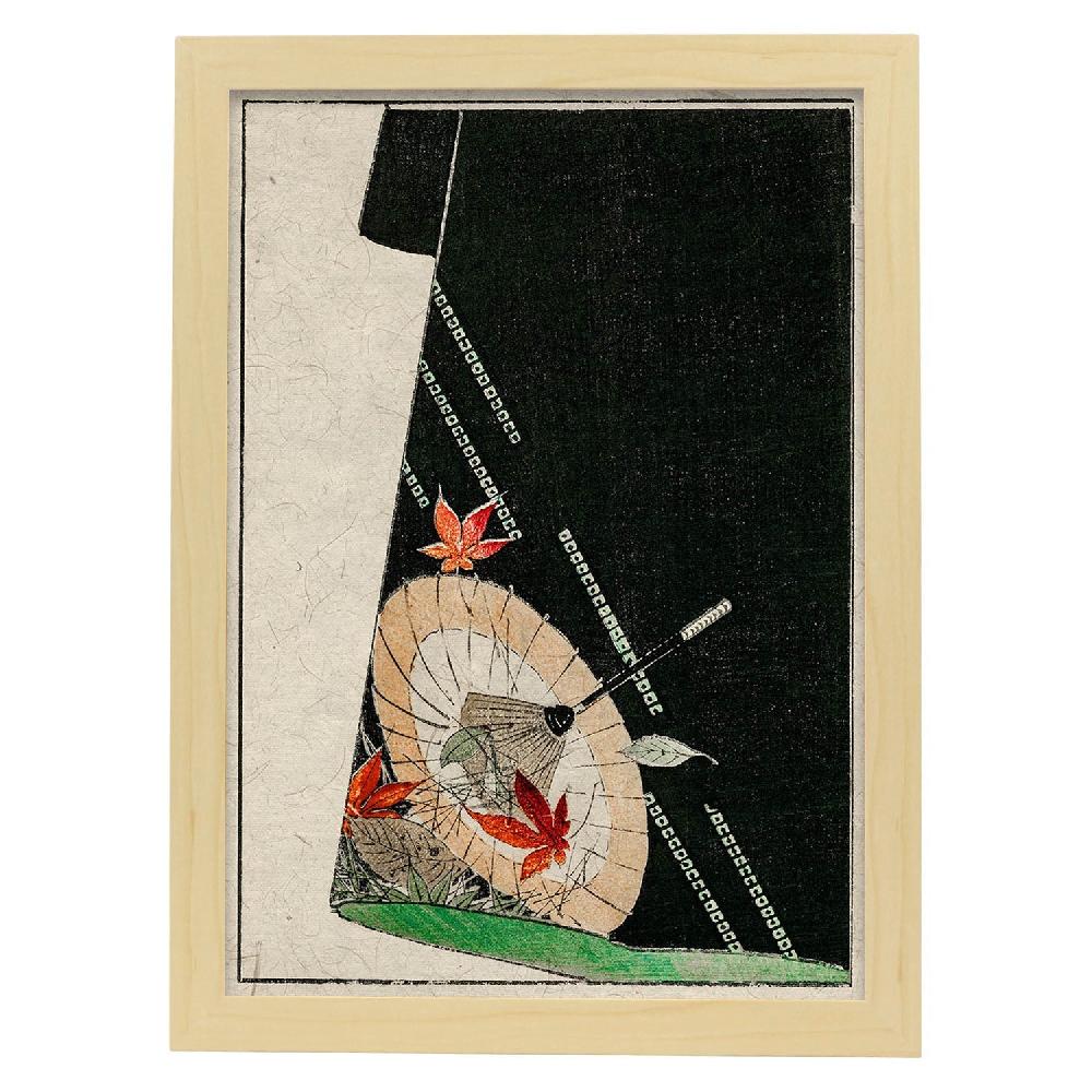 nacnic Lámina Vintage Japonesa Shin 31 de Shin Bijutsukai Ahorra y exporta