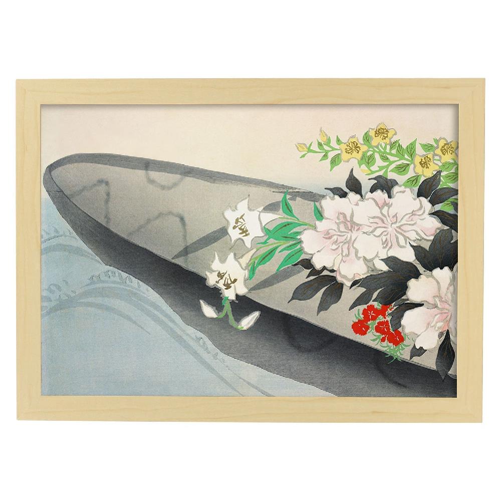 nacnic Lámina Rinpa 22 con Ilustraciones de Kamisaka Sekka Descuentos del mes