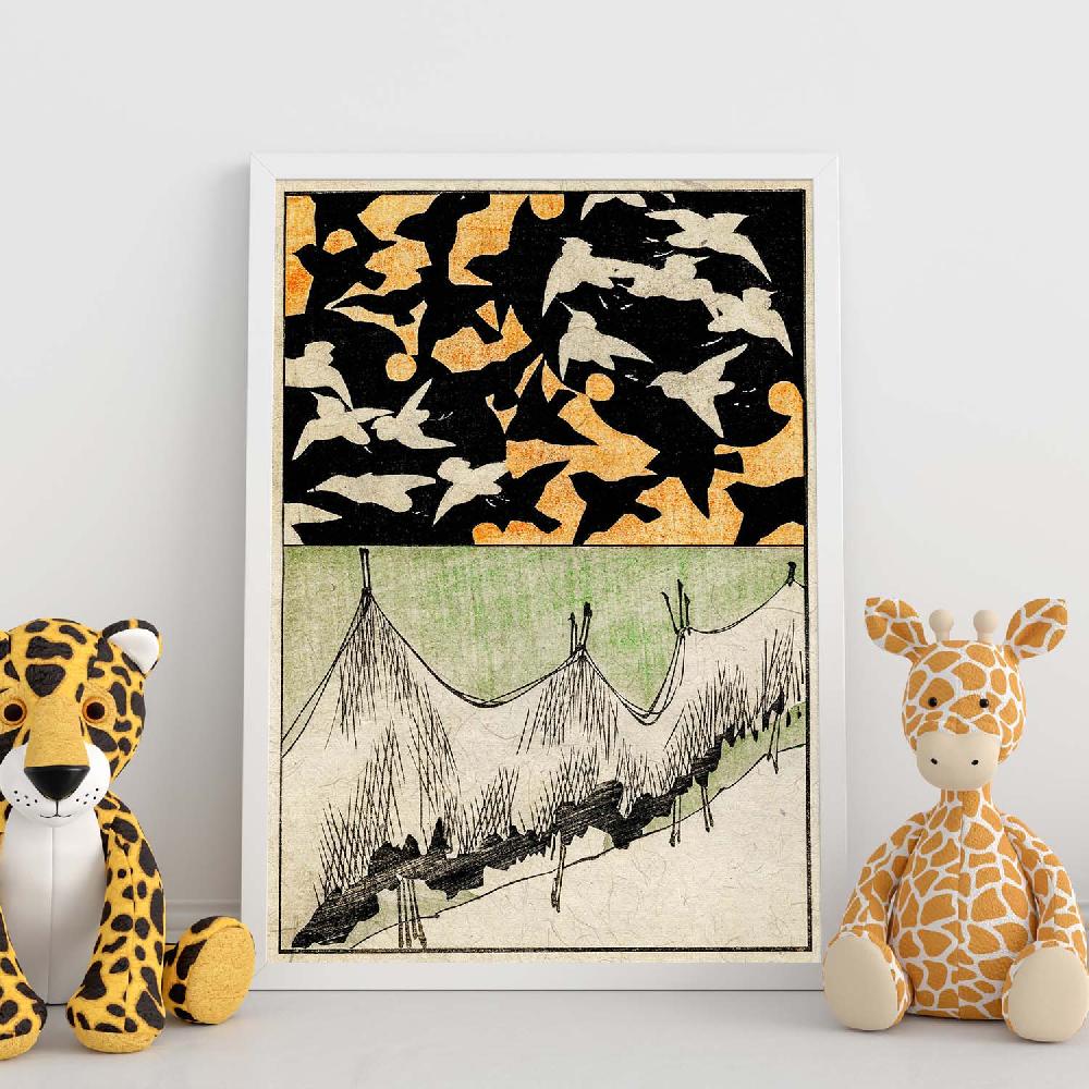 nacnic Lámina Vintage Japonesa Shin 18 Oferta exclusiva
