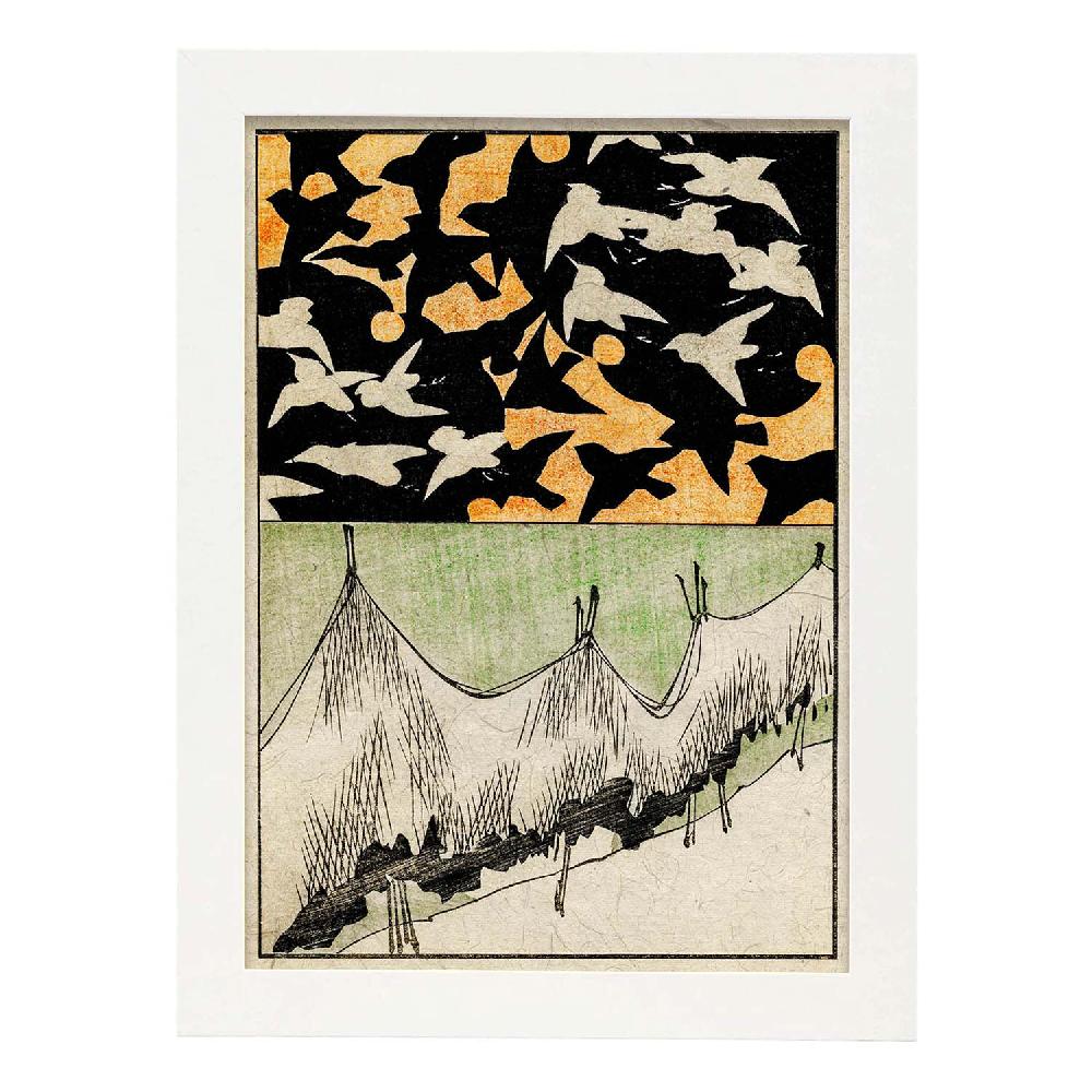 nacnic Lámina Vintage Japonesa Shin 18 Oferta exclusiva