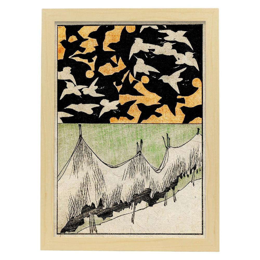 nacnic Lámina Vintage Japonesa Shin 18 Oferta exclusiva