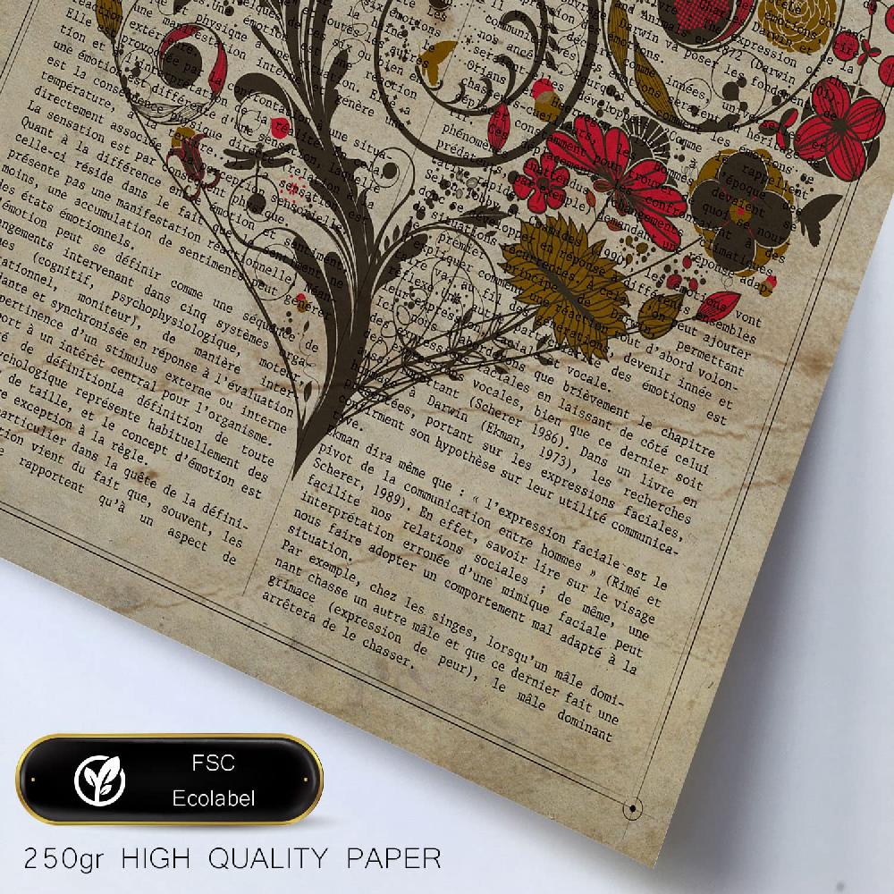 nacnic Set de 6 láminas Texto Vintage con estética collage COMPRAR AHORA