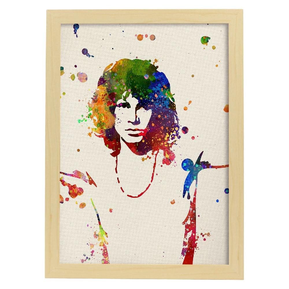 nacnic Póster acuarela de Jim Morrison Devoluciones gratuitas