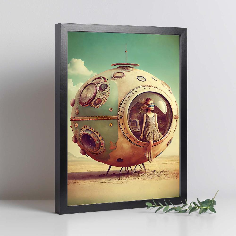 nacnic Nacnic Lámina de Arte Estético Vintage Infinitas Posibilidades 122 para Diseño de Sala de Estar o Dormitorio Rebajas baratas