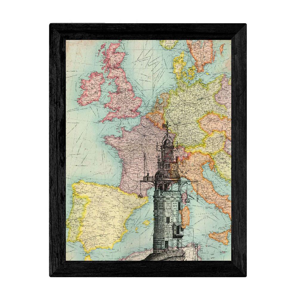 nacnic Pack de Láminas Vintage de Mapas Antiguos Ofertas