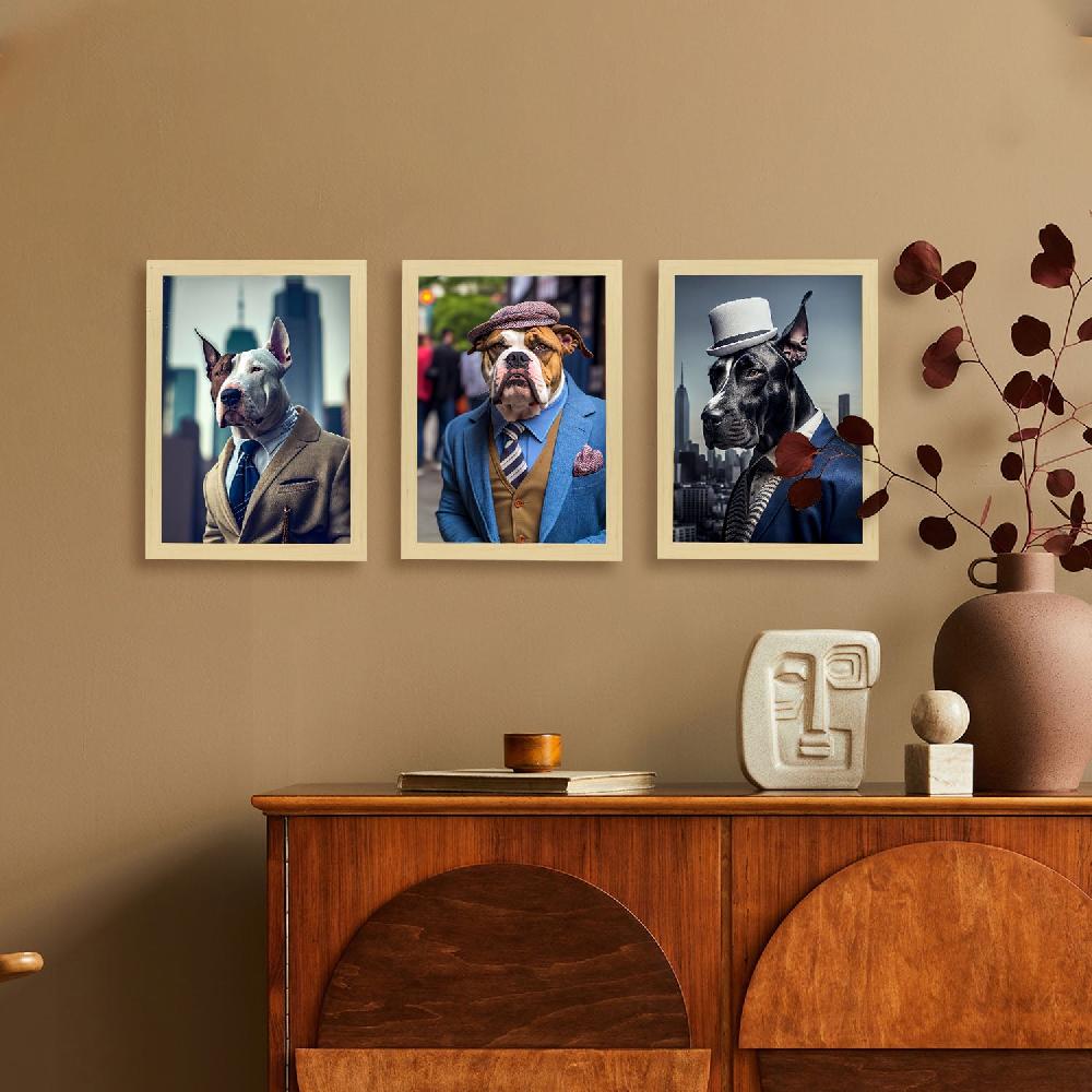 nacnic Láminas Divertidas de Animales en Ropa Humana Colección 14 Grandes descuentos
