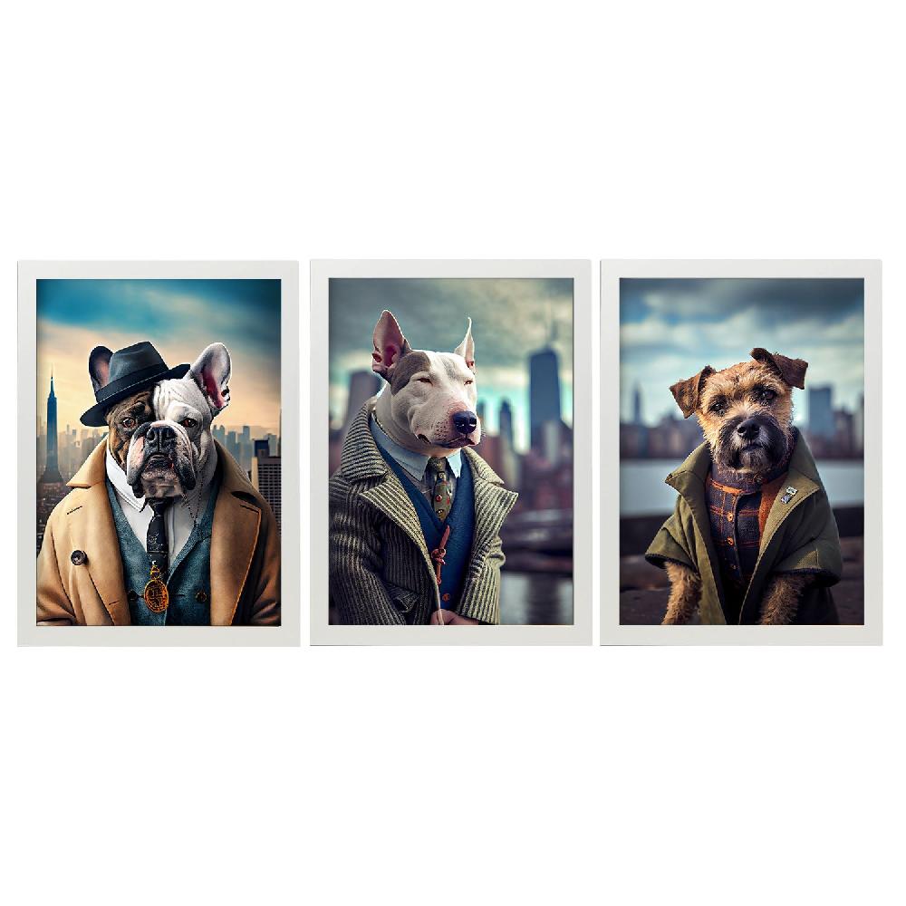 nacnic Láminas Divertidas de Animales Vestidos en Estilo Humano Colección 13 Liquidación
