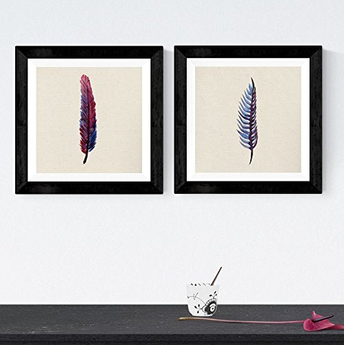 nacnic Pack de Láminas Plumas del Cielo Venta caliente