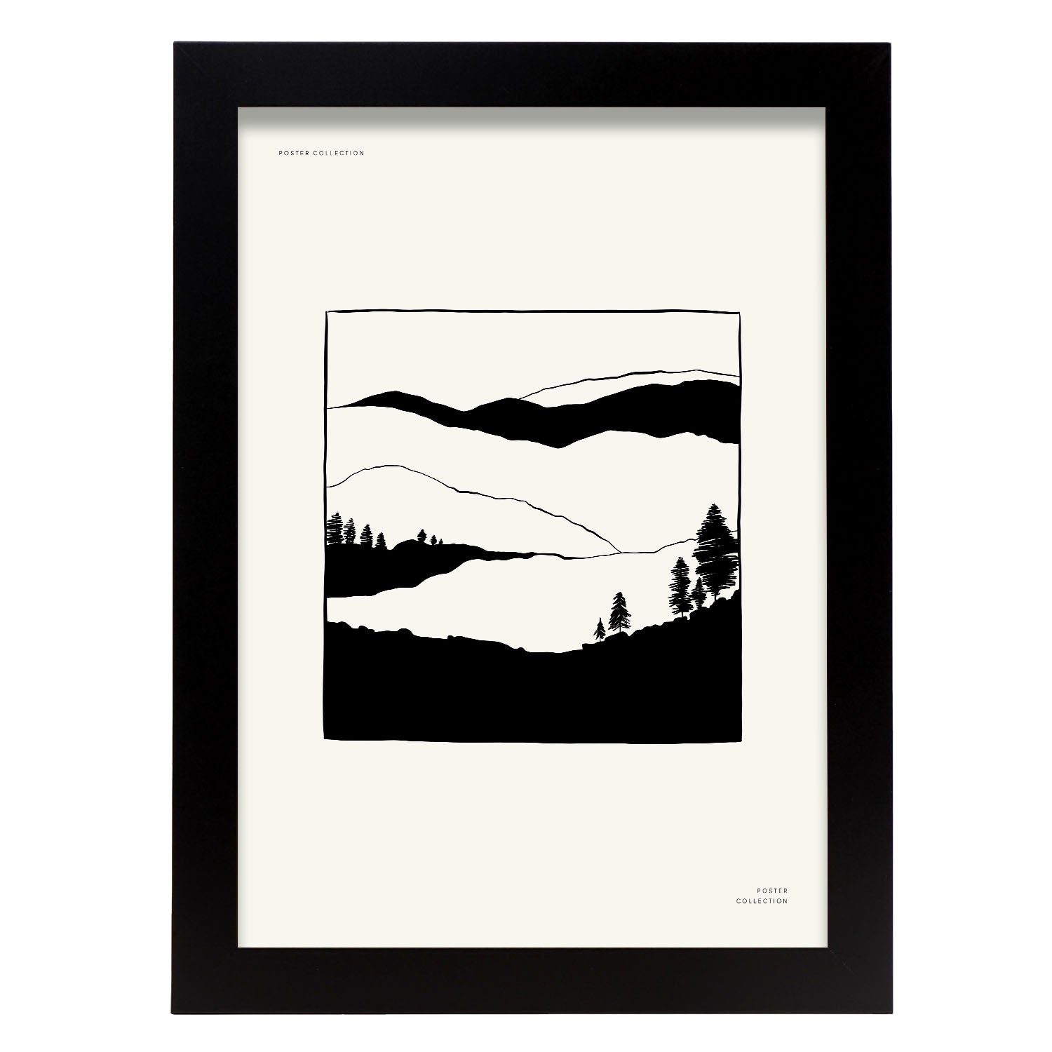nacnic Póster de Vista de la Cordillera Descuento